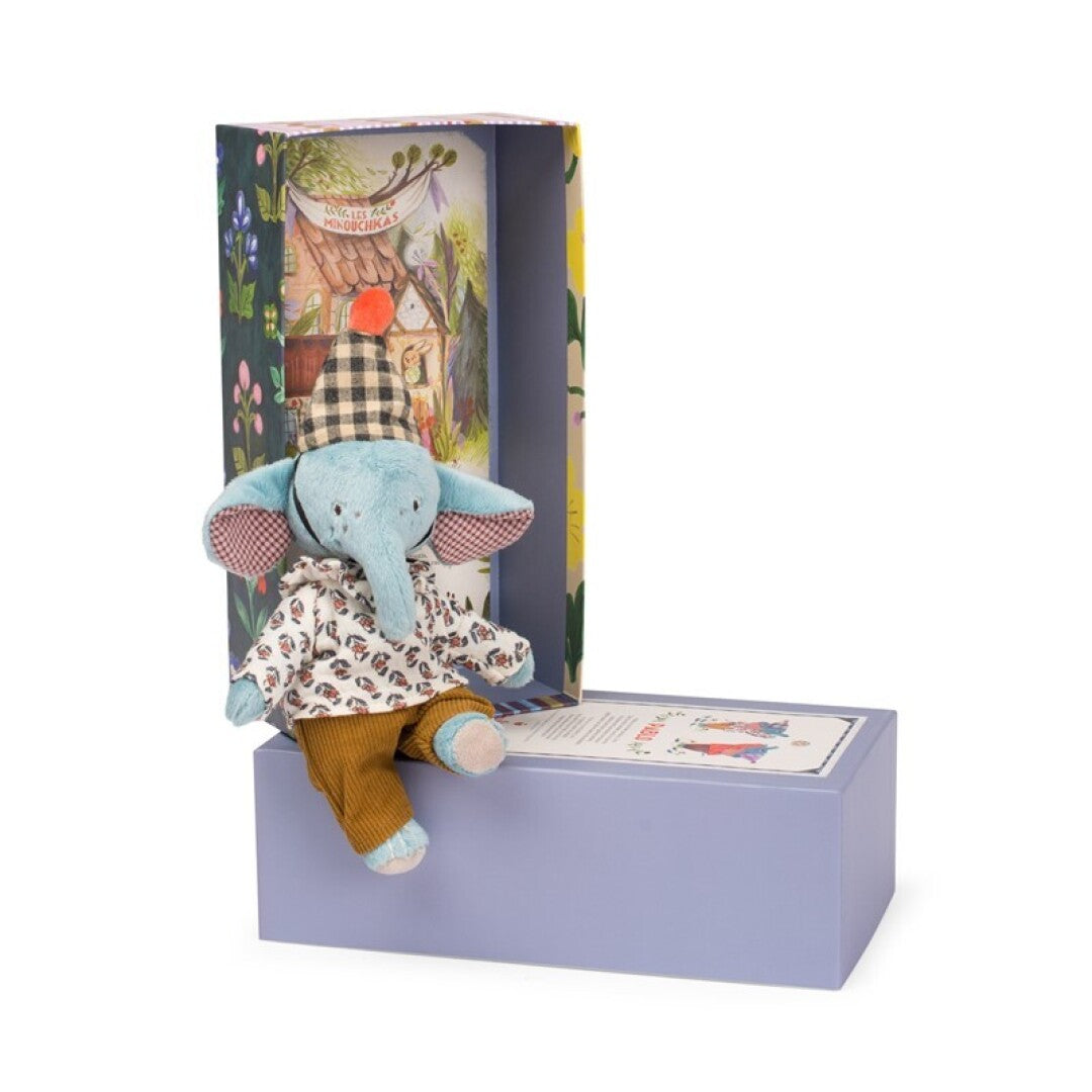 Muñeco Pablo l'Éléphant Les Minouchkas - Moulin Roty