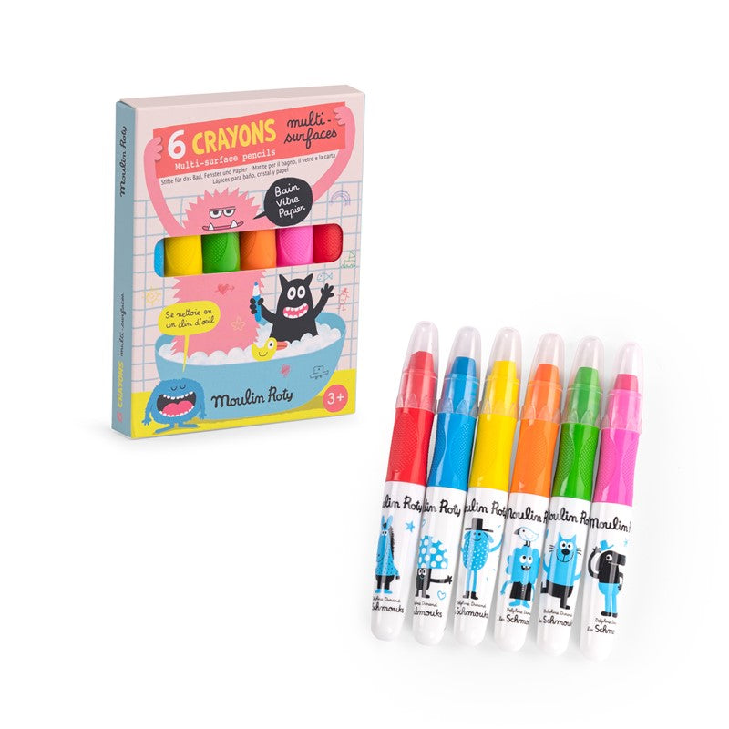 6 lápices multisuperficie Schmouks