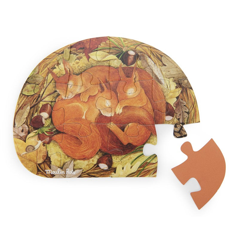 4 mini puzzles Animales (4x12 piezas) JDM