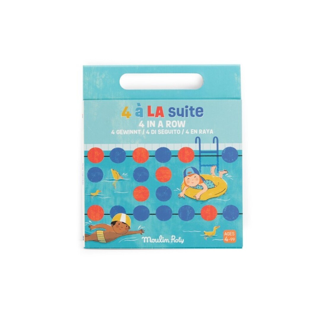 Juego magnético 4 en raya Mercredi - Moulin Roty