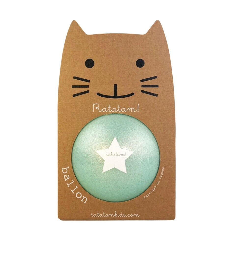 Pelota glitter 22 cm (Azul) - Ratatam