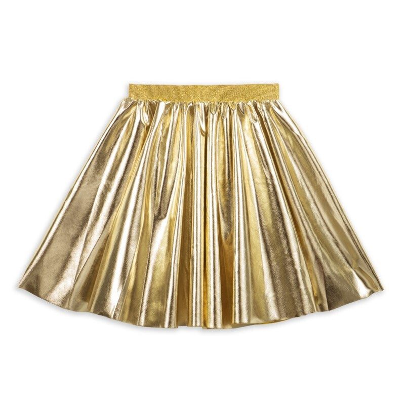 Falda metalizada Funky dorada - Ratatam