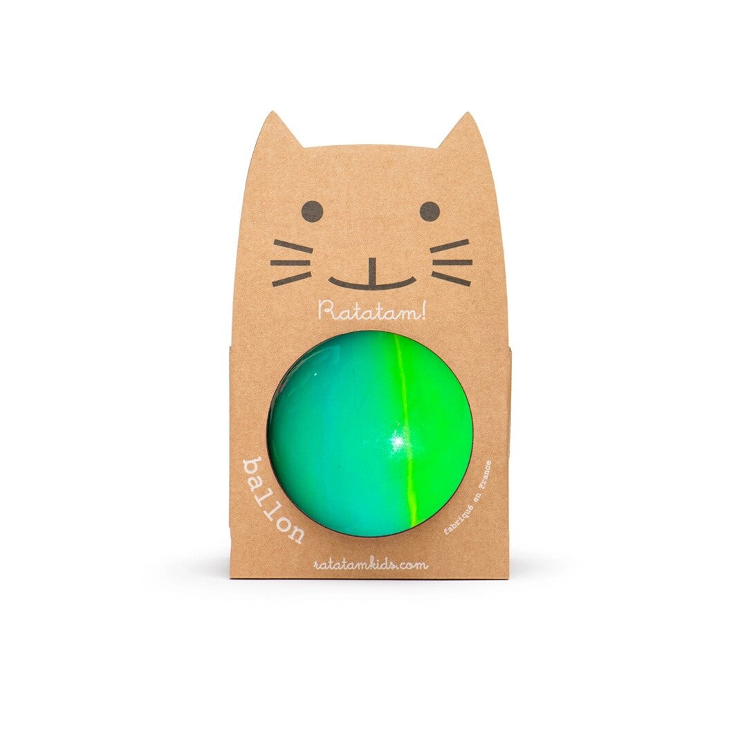 Pelota gum 15 cm (Verde) - Ratatam