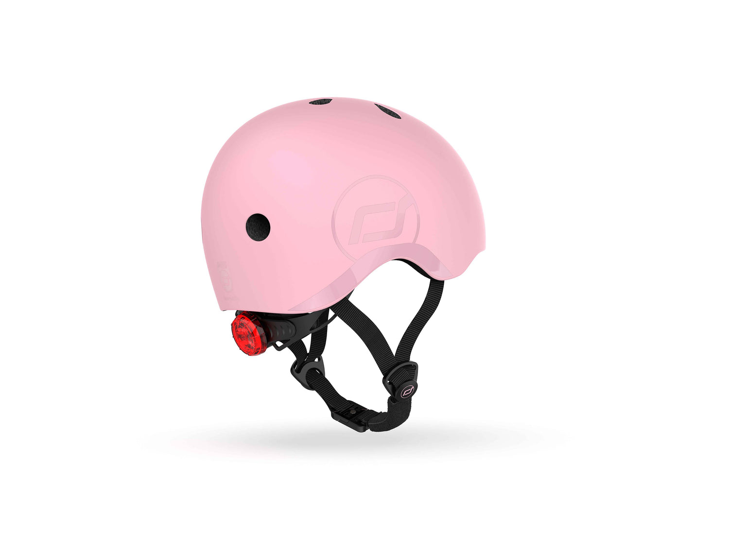 Casco de seguridad infantil LED S-M Rose - Scoot & Ride