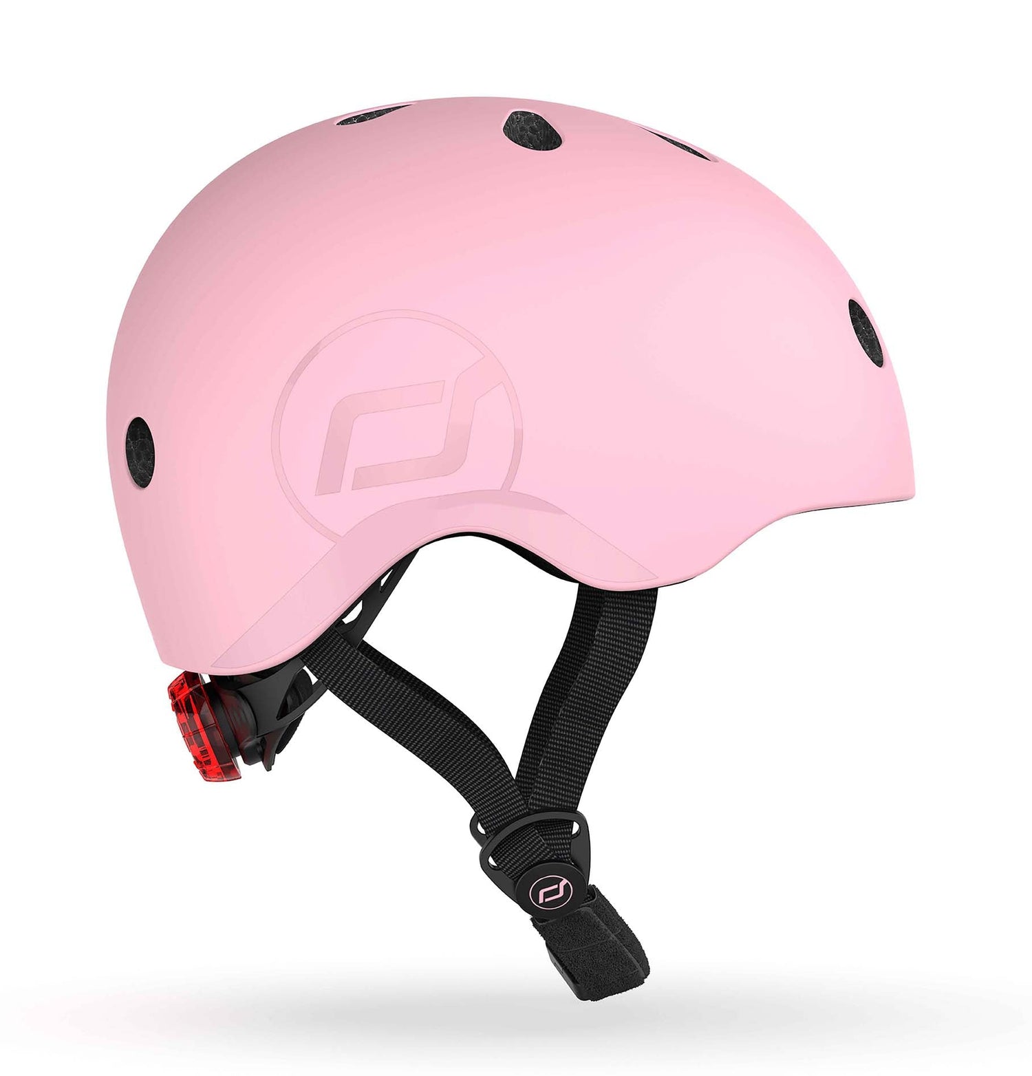 Casco de seguridad infantil LED S-M Rose - Scoot & Ride