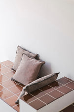 Cojín rectangular Stonewashed Soil Brown, imagen 6.