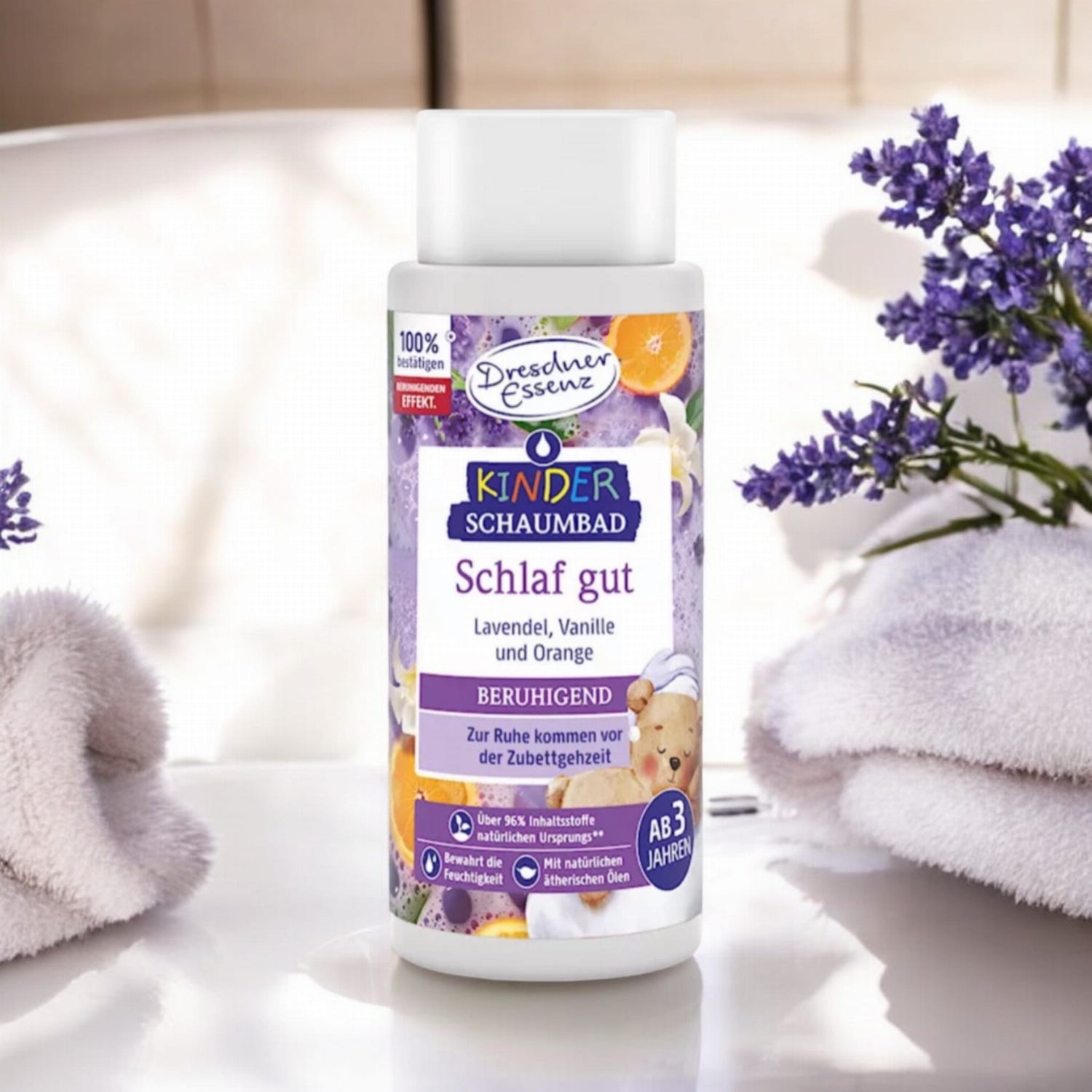 Bubble Bath Sleep Well 300ml (Lavender-Vanilla-Orange)