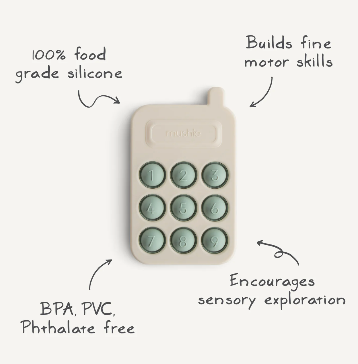 Juguete Sensorial de Silicona Press Toy – Phone