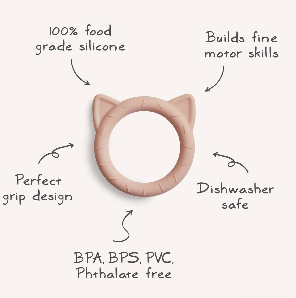 Mordedor de Gato - Rosa