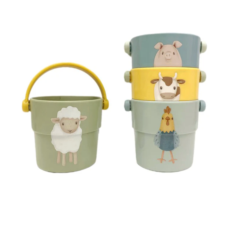 Cubitos de Baño Pequeńa Granja -  Little Dutch