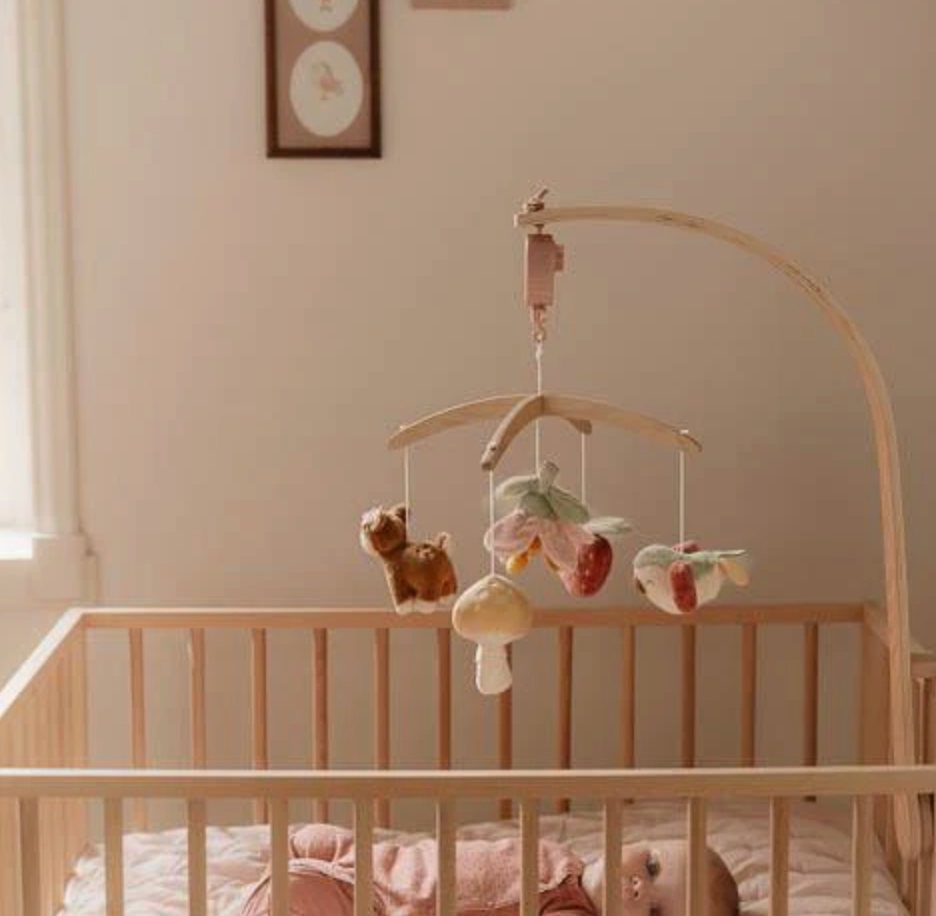 Movil Musical de Madera Fairy Garden - LIttle Dutch