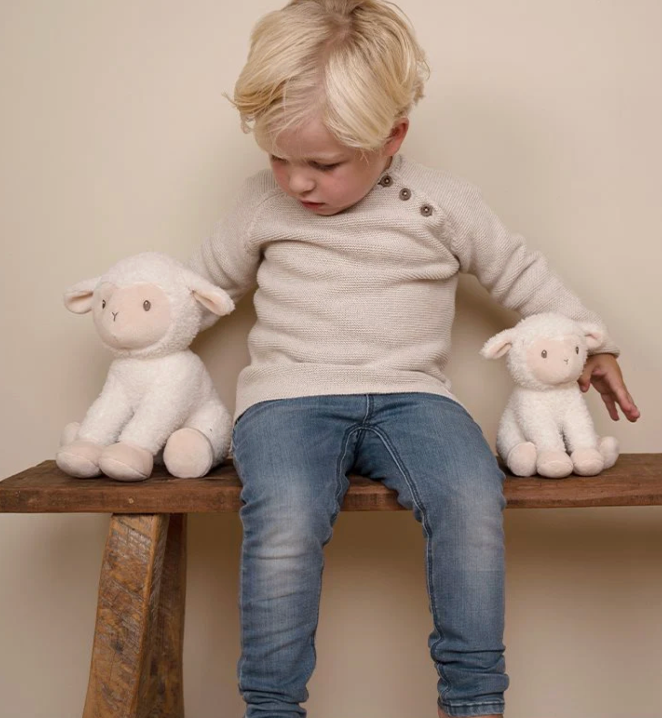 Oveja Pequeńa Pelucha - Little Dutch