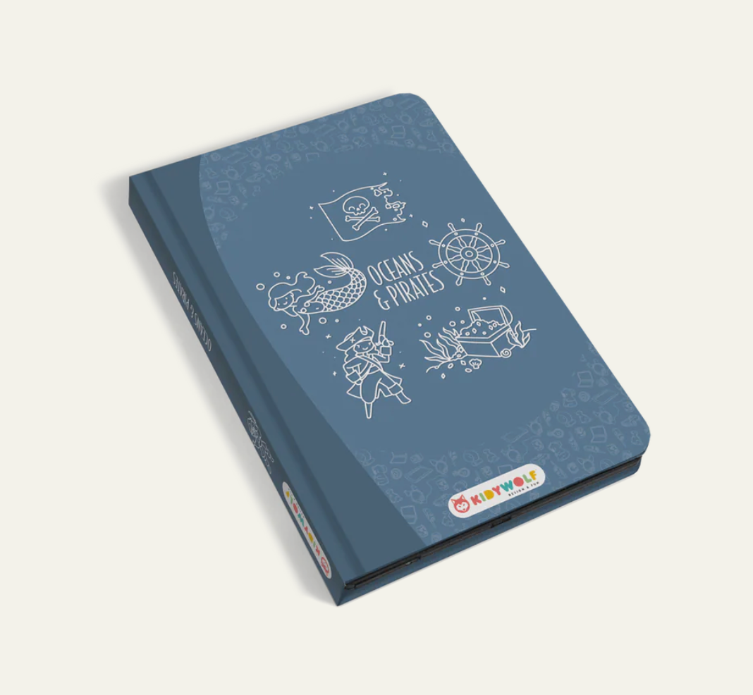 KIDYDRAW-MINI Ocean & Pirate - Tablet de Dibujo LCD Portátil