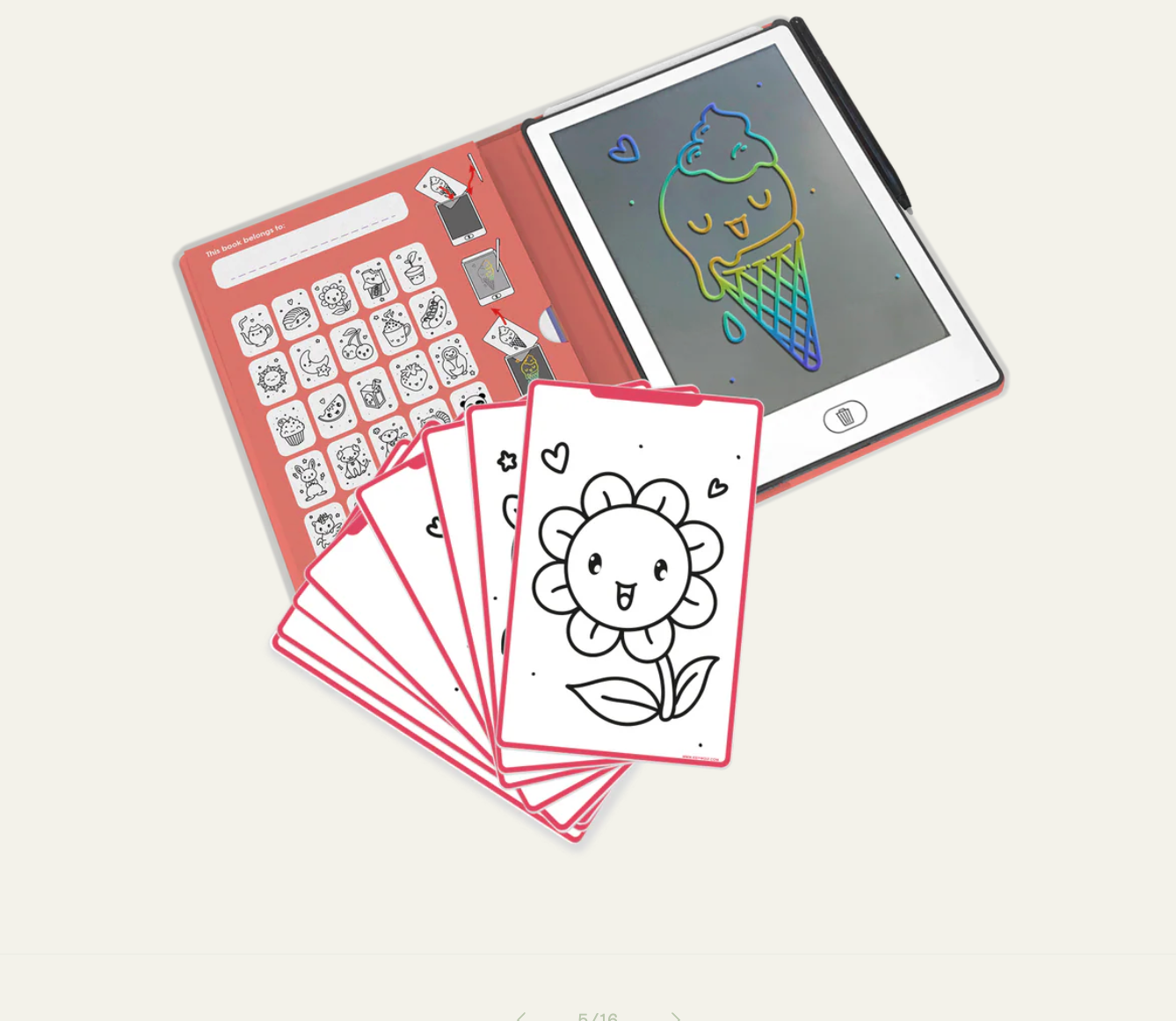 KIDYDRAW-MINI Kawaï - Tablet de Dibujo LCD Portátil
