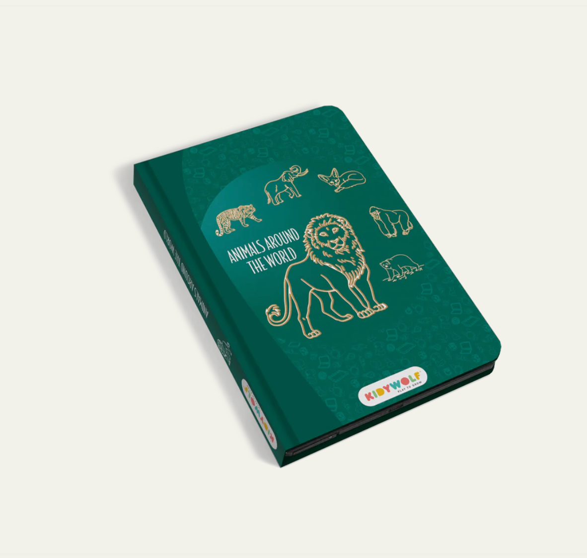 KIDYDRAW-MINI Animales del Mundo - Tablet de Dibujo LCD Portátil