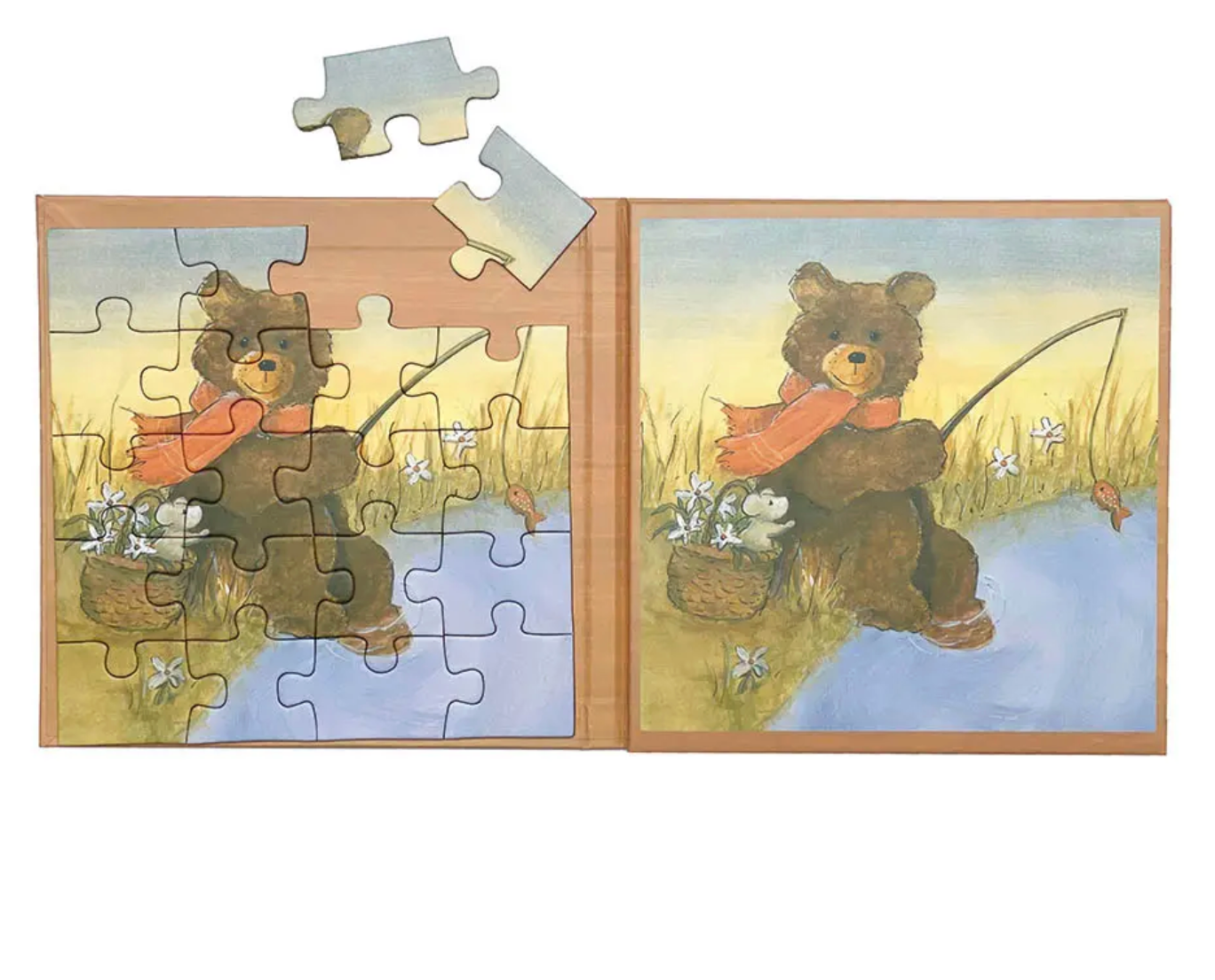 Egmont Toys Puzzles Magnéticos Osito Teddy