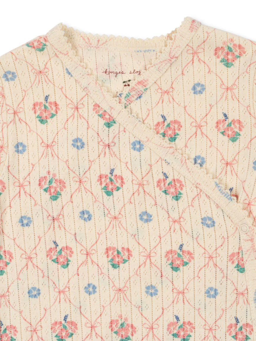 Pelele Cruzado Minnie Newborn GOTS Fleur Decor – Konges Sløjd