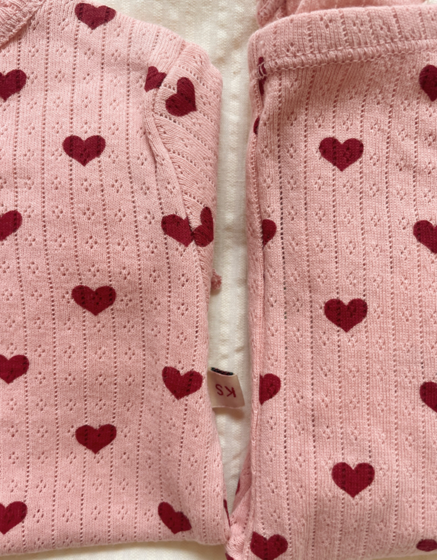 Minnie Body GOTS Amour Rouge - Konges Sløjd