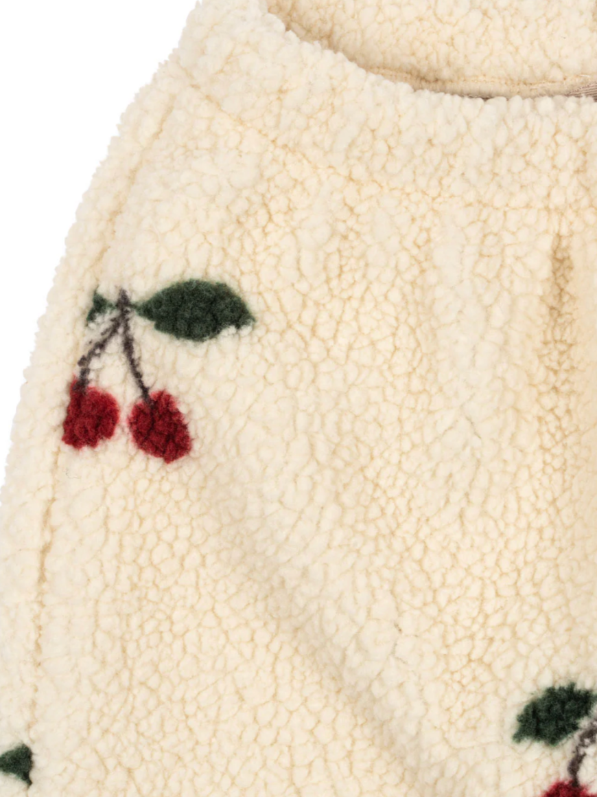 Pantalones de Forro Polar Jody GRS Cherry - Konges Sløjd