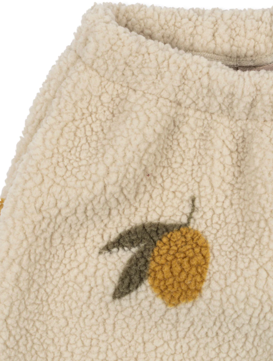 Pantalones de Forro Polar Jody GRS Lemon - Konges Sløjd