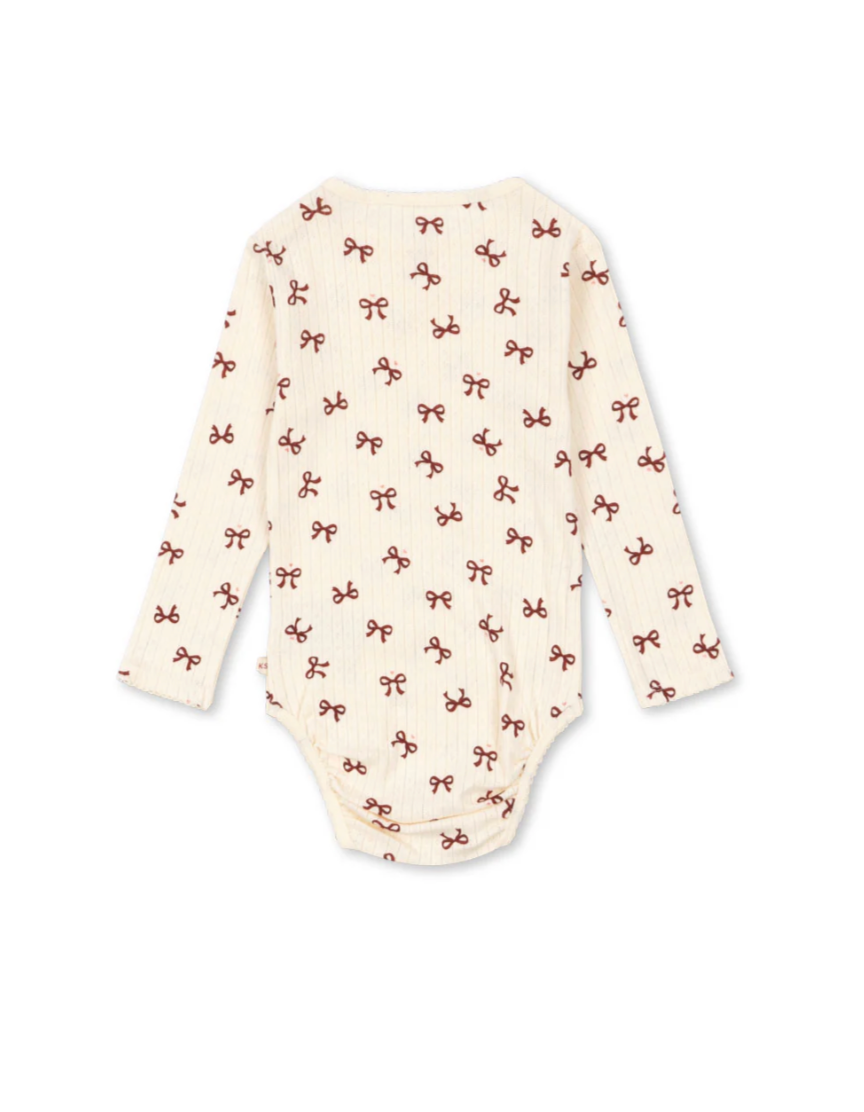 Minnie Body GOTS Bow Rouge - Konges Sløjd
