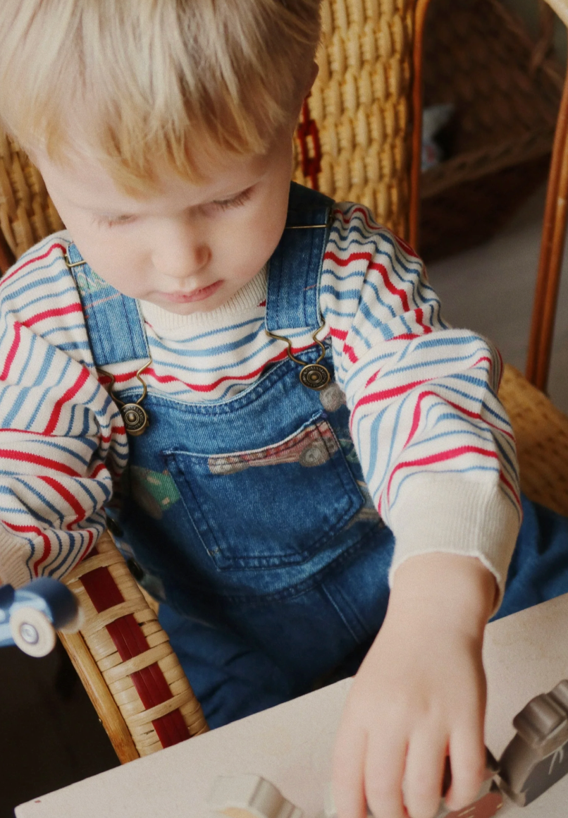 Peto de Denim Suave Magot GOTS Fast Lane – Konges Sløjd