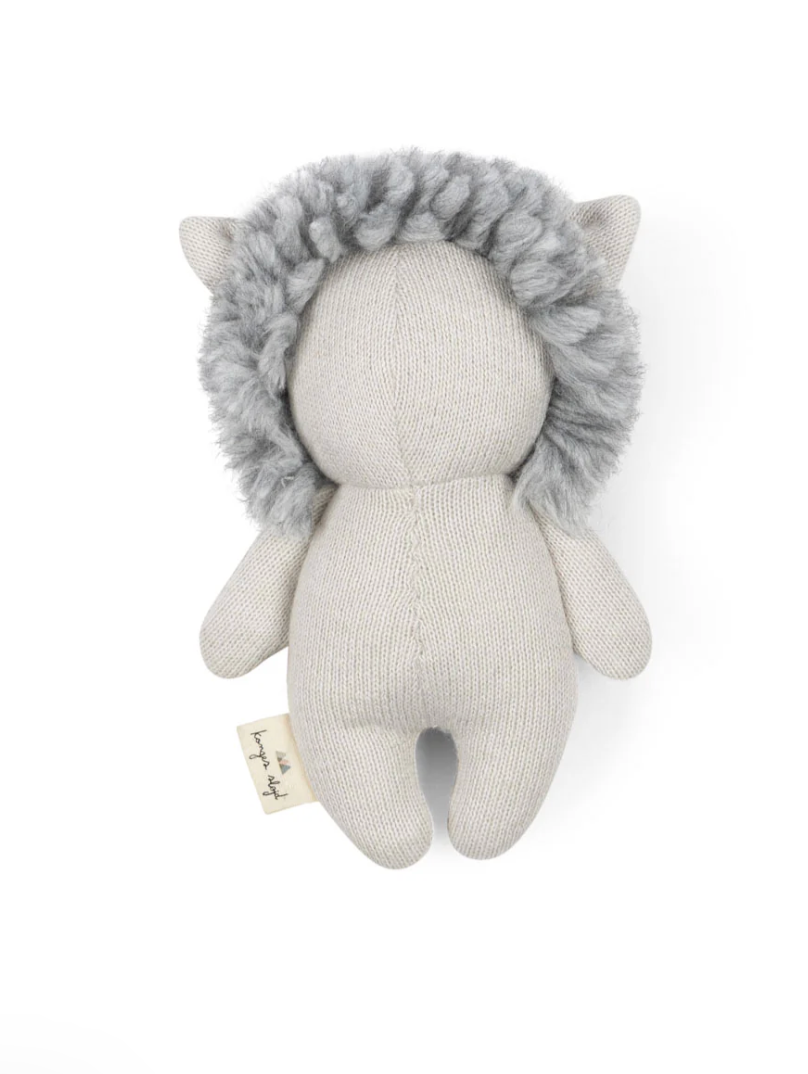 Mini León de Punto Grey – Konges Sløjd