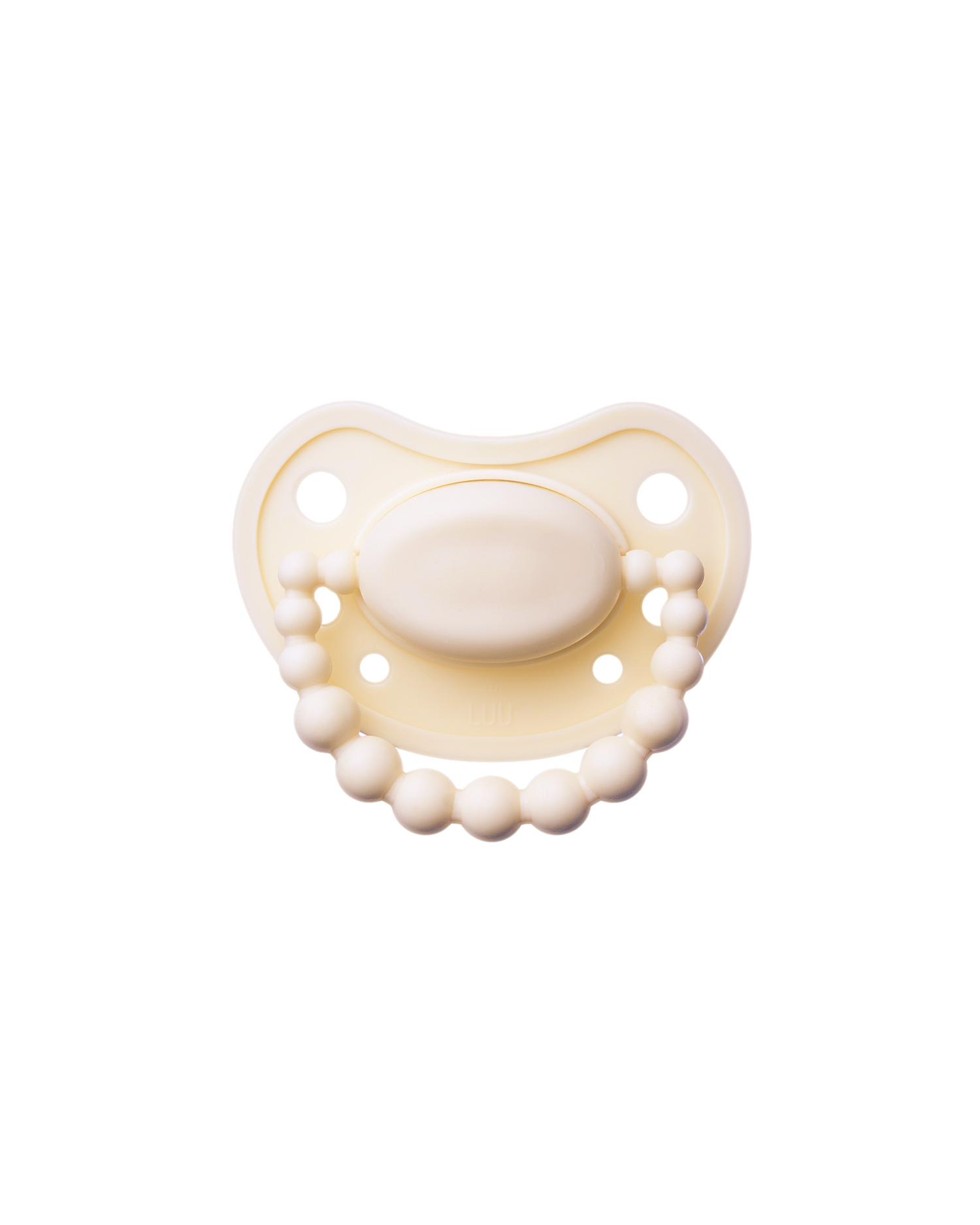 Chupete posicionador LUU Kids Color Crema Americana