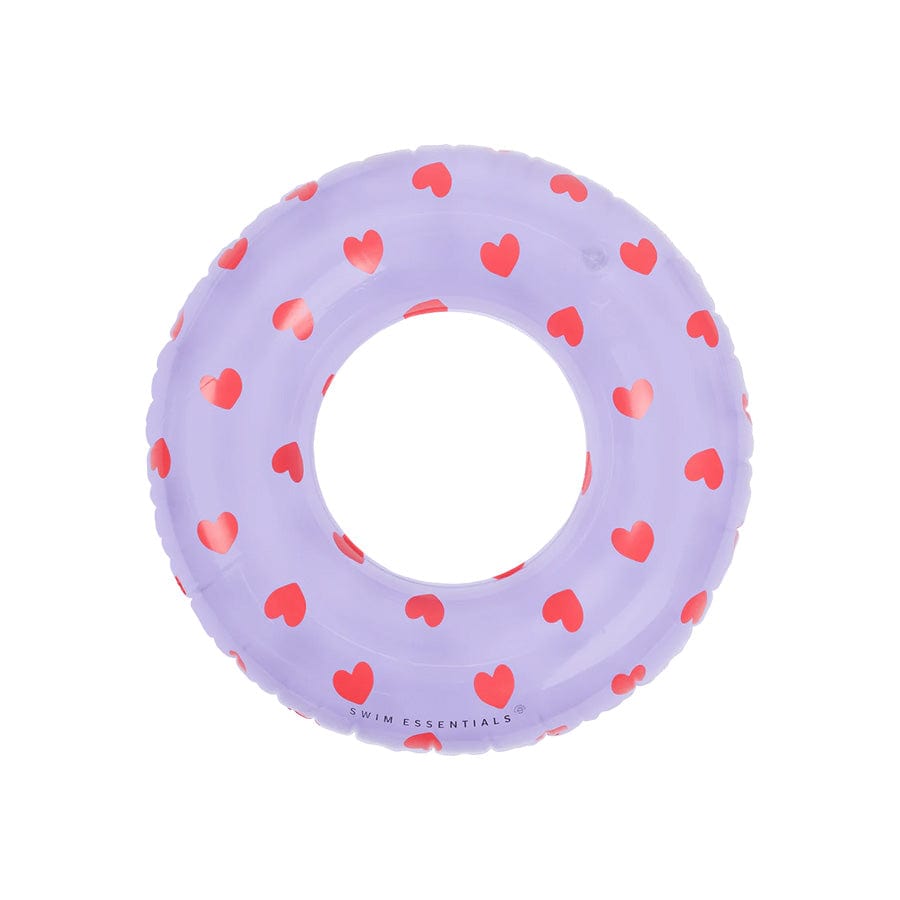Flotador de piscina Sweet Hearts Purple Ø 90 cm – SWIM ESSENTIALS