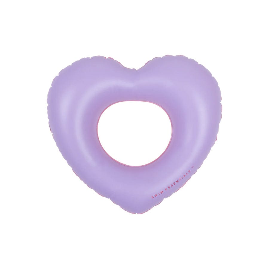 Flotador de piscina Purple Red Heart Ø 90 cm – SWIM ESSENTIALS
