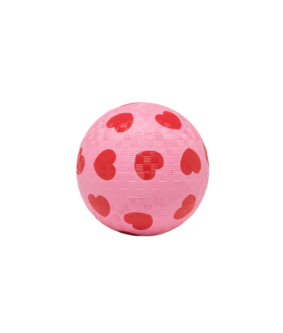 Pelota 12 cm (Estampado de corazón) - Ratatam