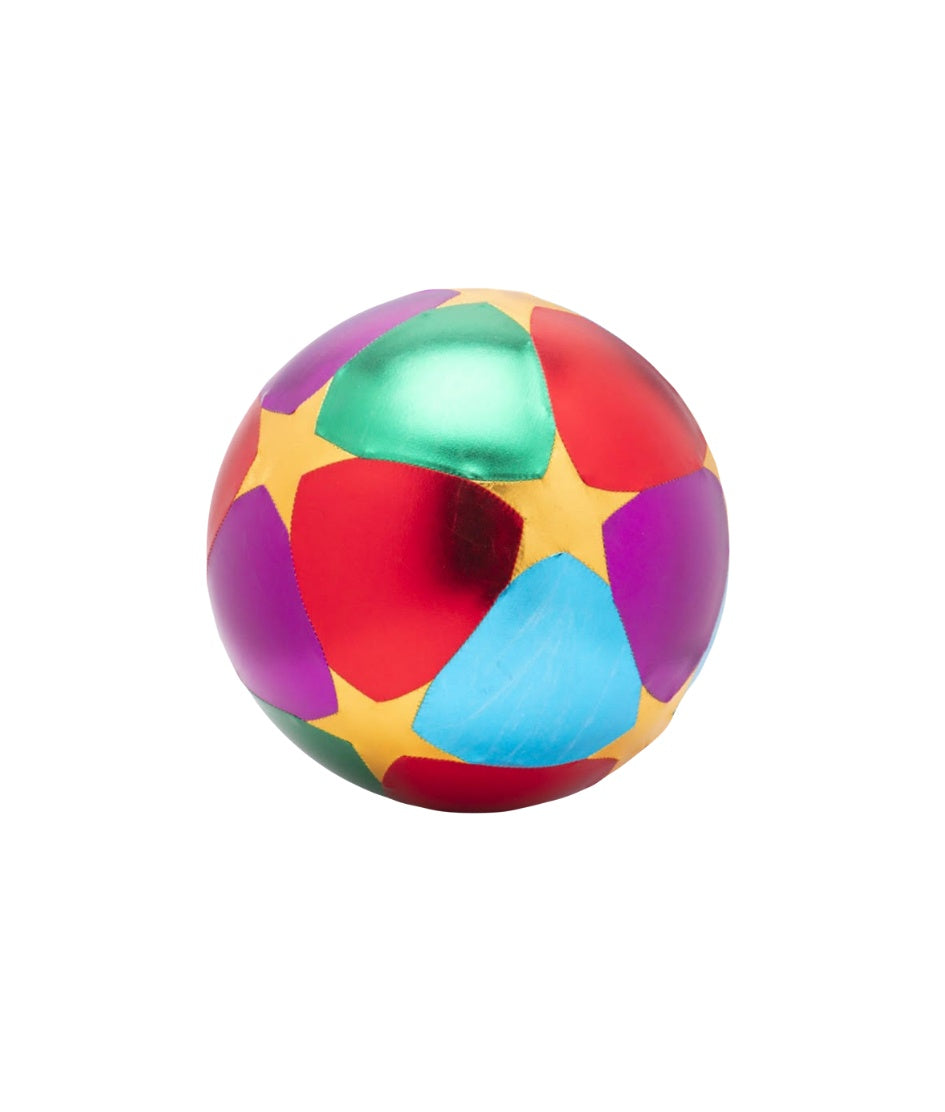 Pelota tela estrella 30 cm (Multicolor) - Ratatam