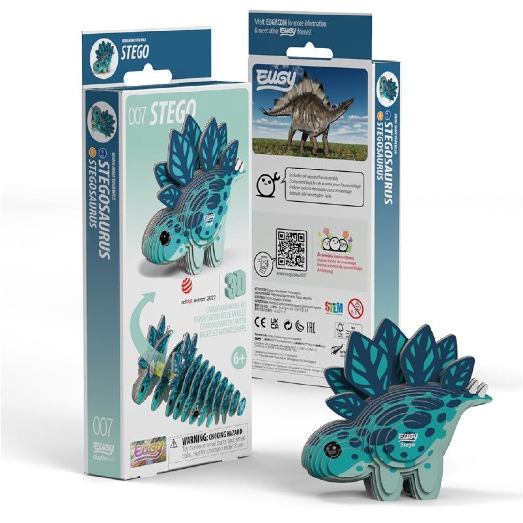 EUGY 007 Stego - Rompecabezas 3D Sustentable