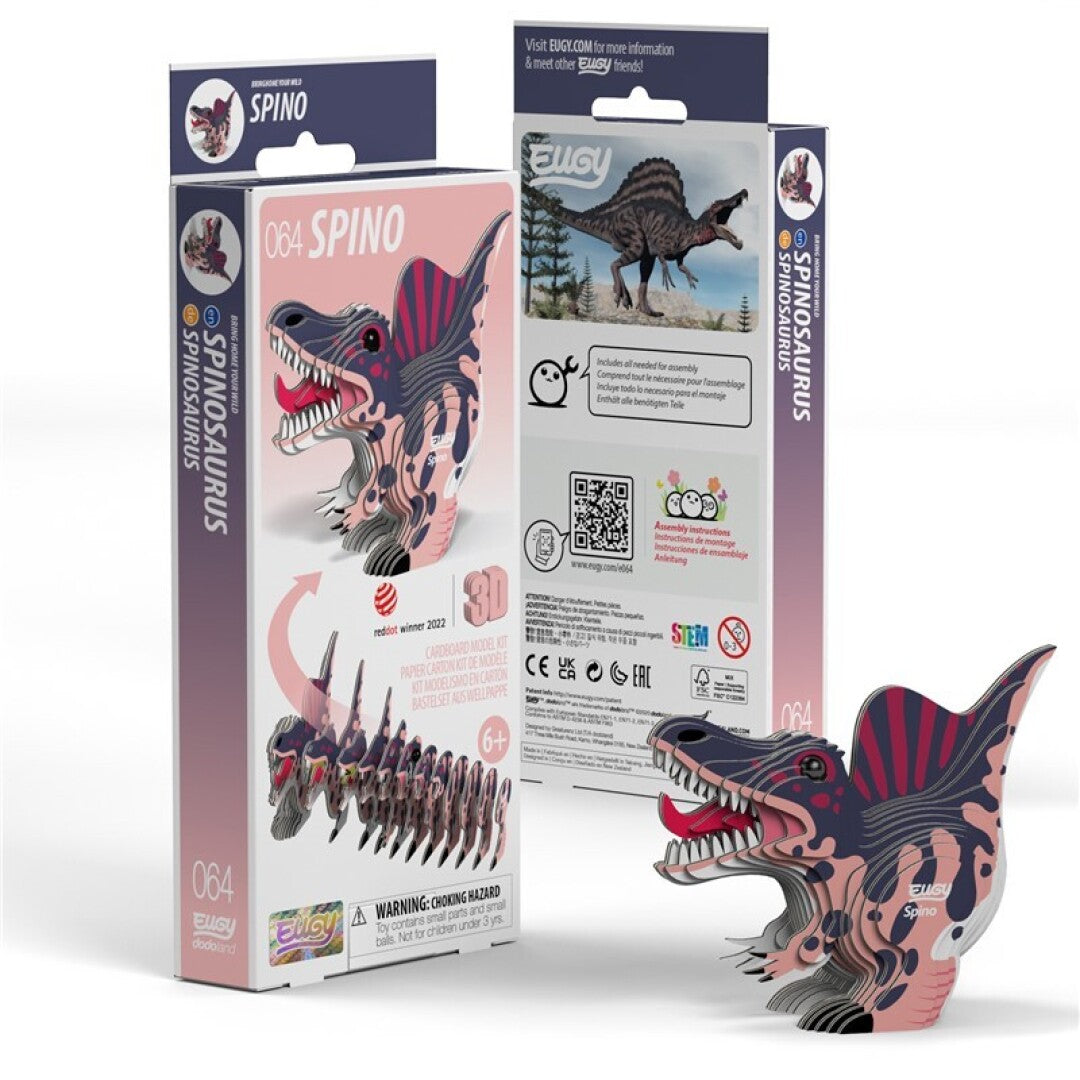 EUGY 064 Spino - Rompecabezas 3D Sustentable