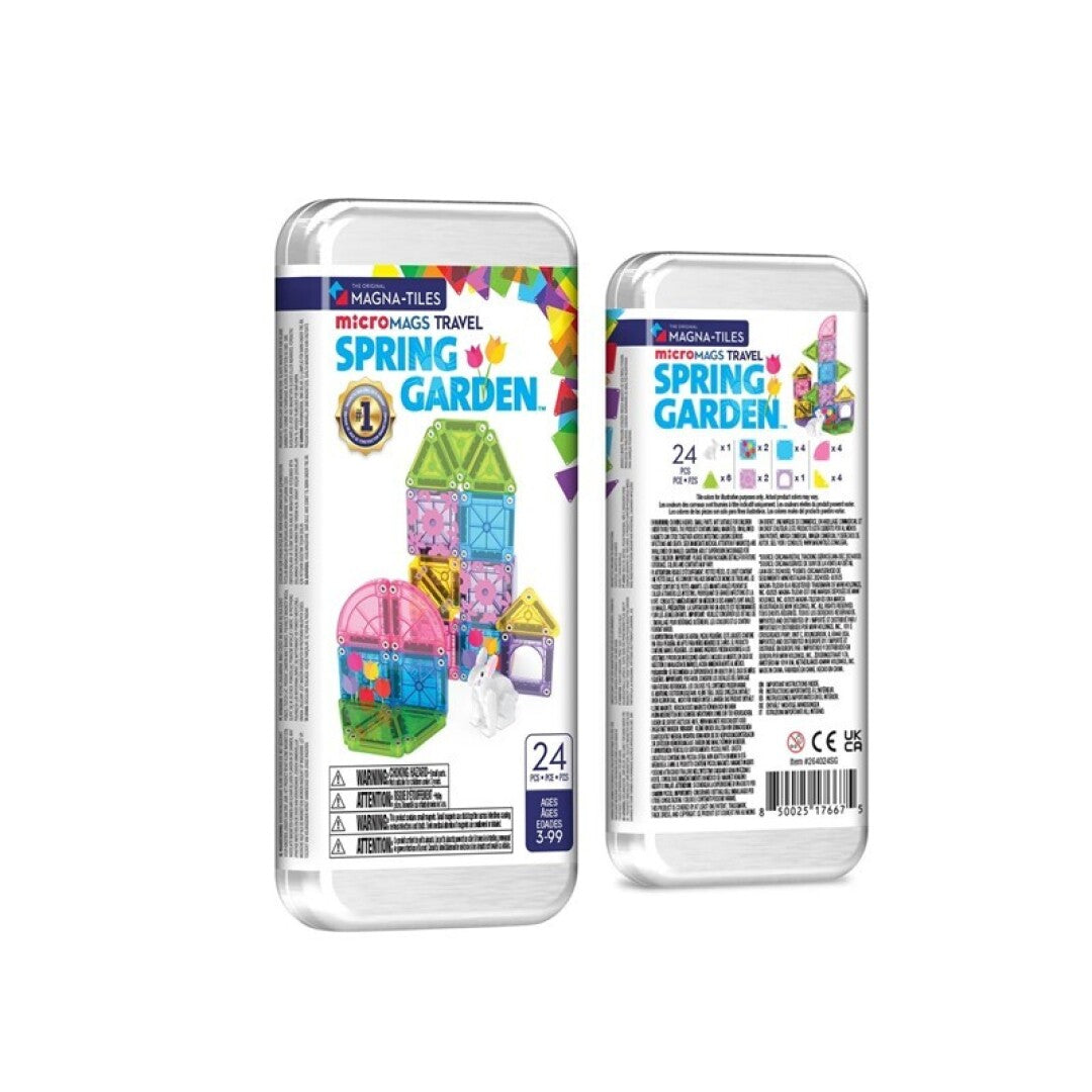microMAGS Spring Travel Set (Edición Limitada) - Magna-Tiles