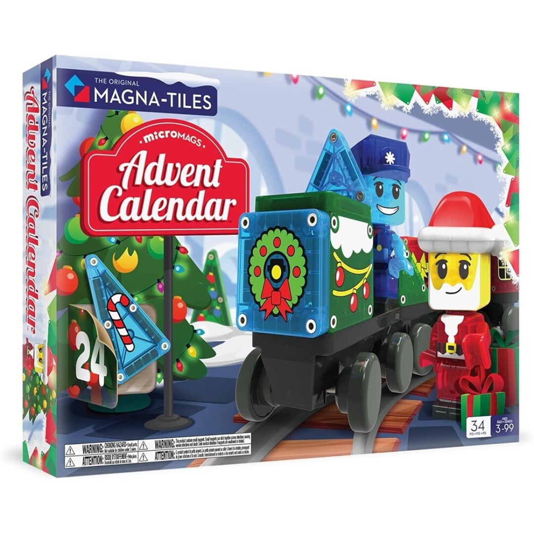 Calendario de Adviento microMAGS 34 piezas - MAGNA-TILES