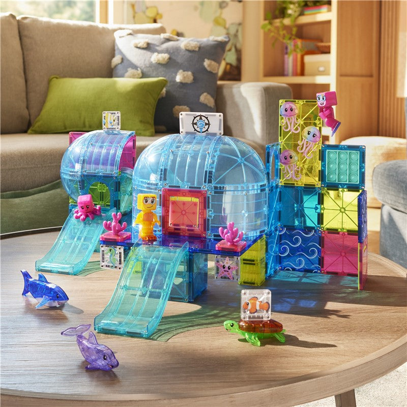 Set magnético Aventura submarina 58 piezas - MAGNA-TILES