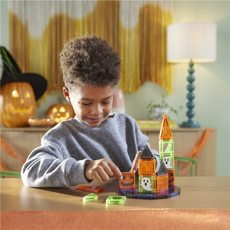 Set de viaje microMAGS Spooky Halloween 24 piezas - MAGNA-TILES