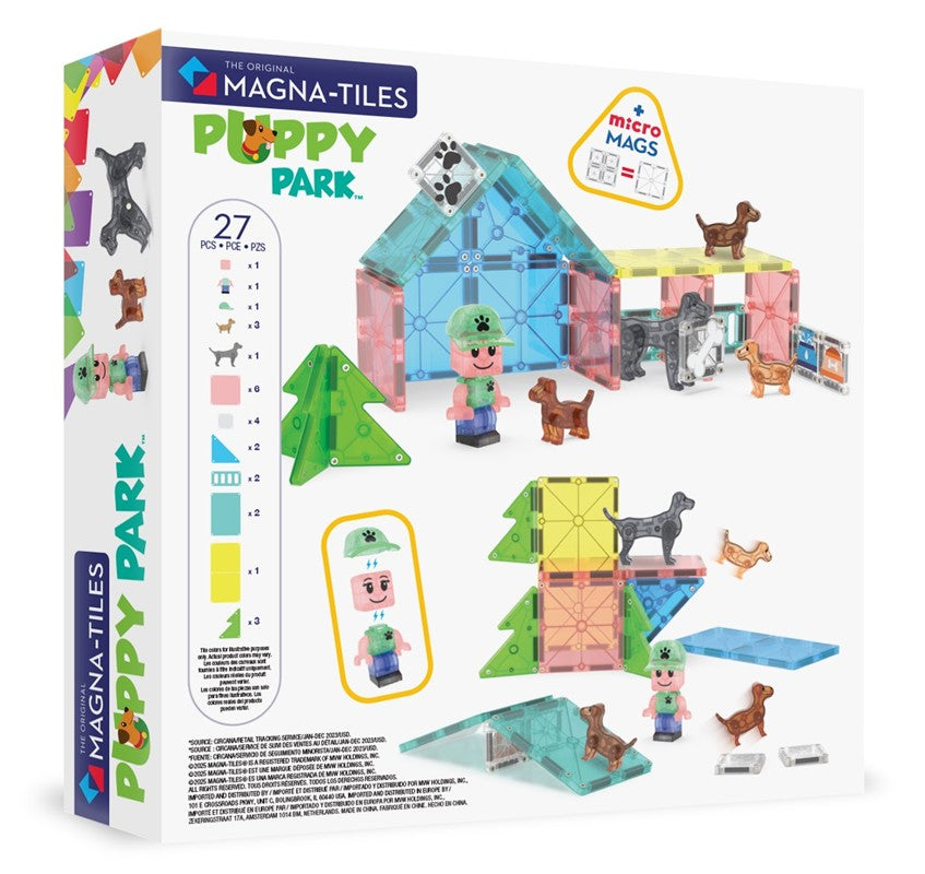MAGNA-T Puppy Park™ Set 27 pcs - Magna-Tiles