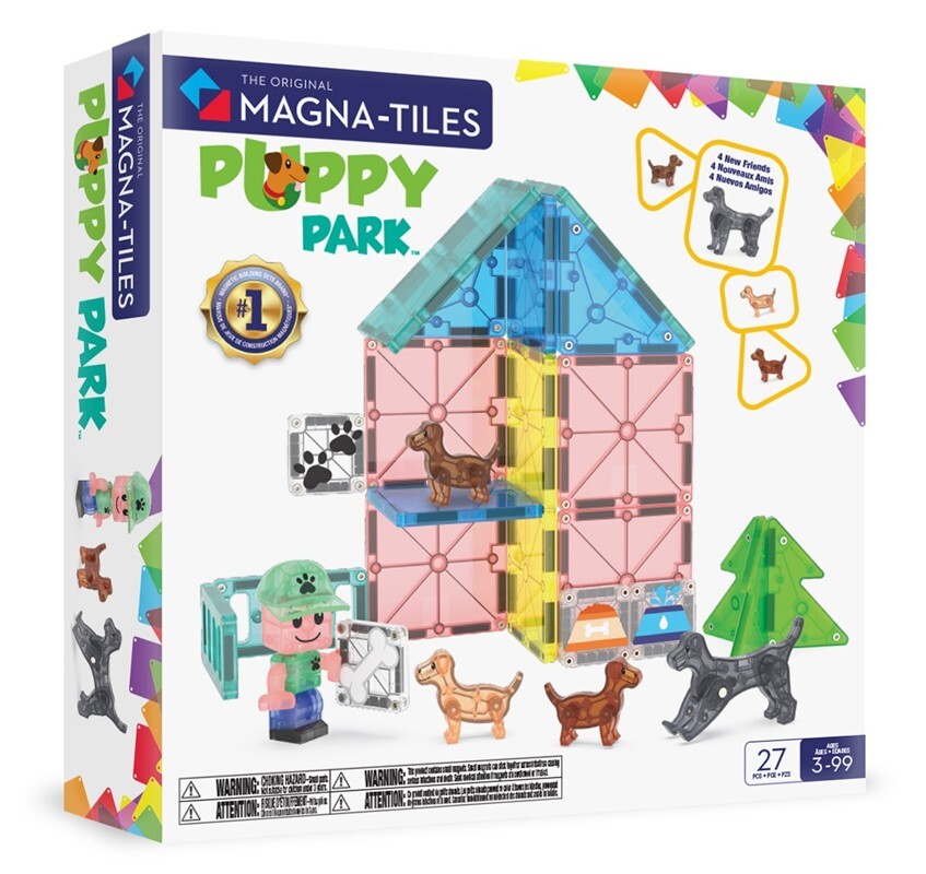 MAGNA-T Puppy Park™ Set 27 pcs - Magna-Tiles