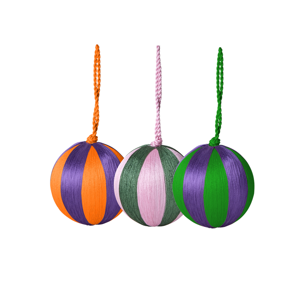 Poliéster Decoración navideña - Multicolor - Pack de 3