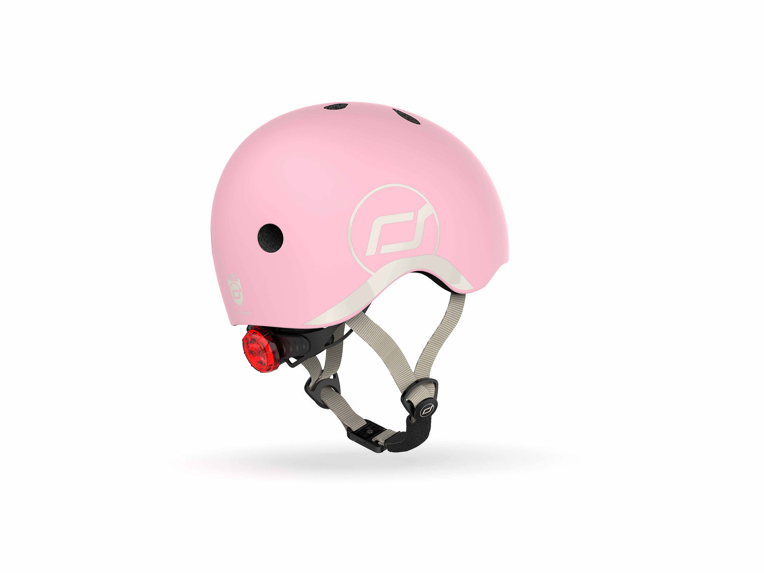 Casco de seguridad infantil LED XXS-S Rose - Scoot & Ride