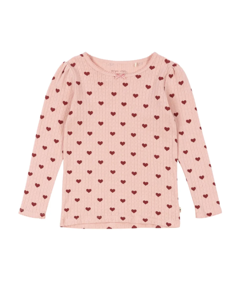 Blusa Minnie GOTS Amour Rouge - Konges Sløjd