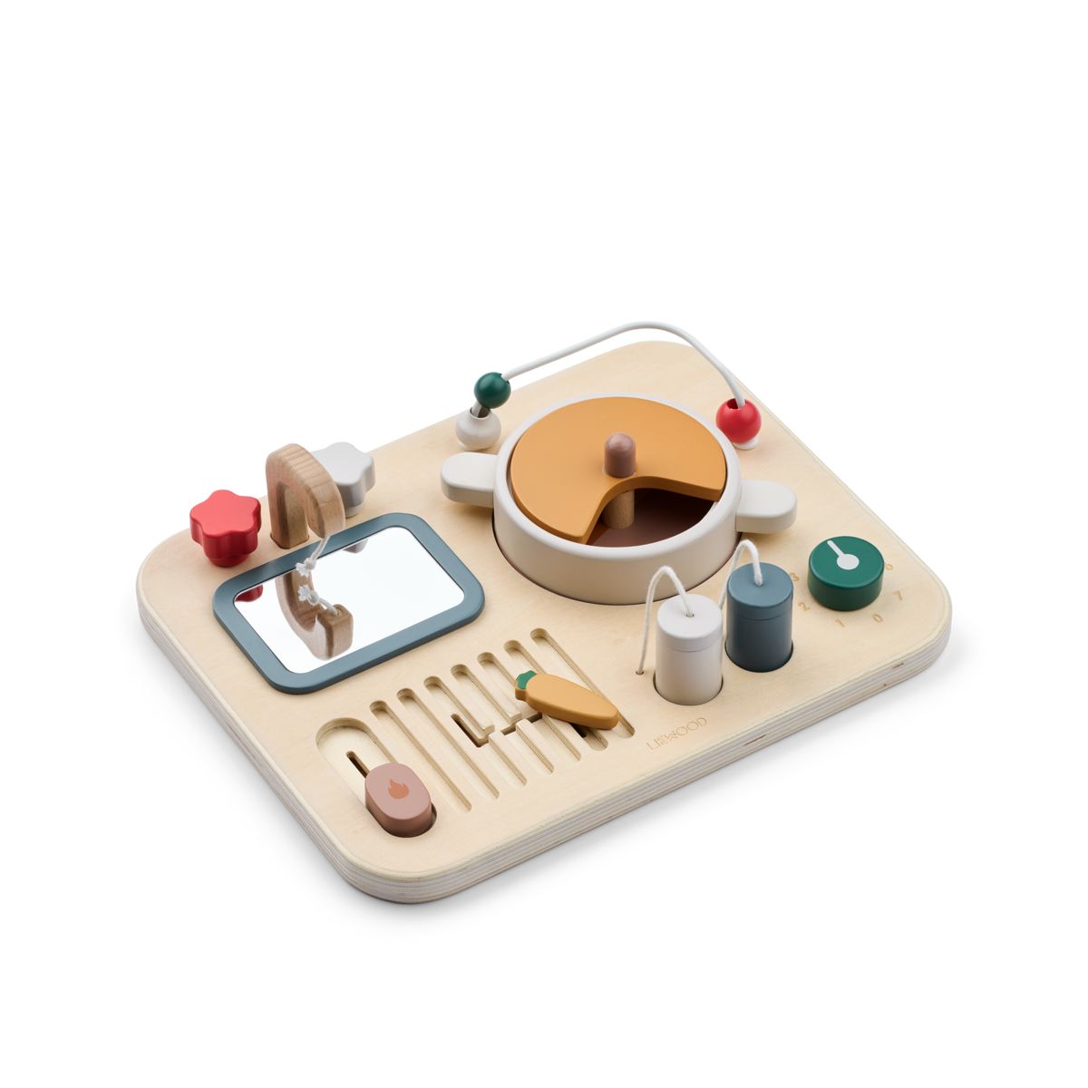 Tablero de actividades de madera Magnus Sandy multi mix – LIEWOOD
