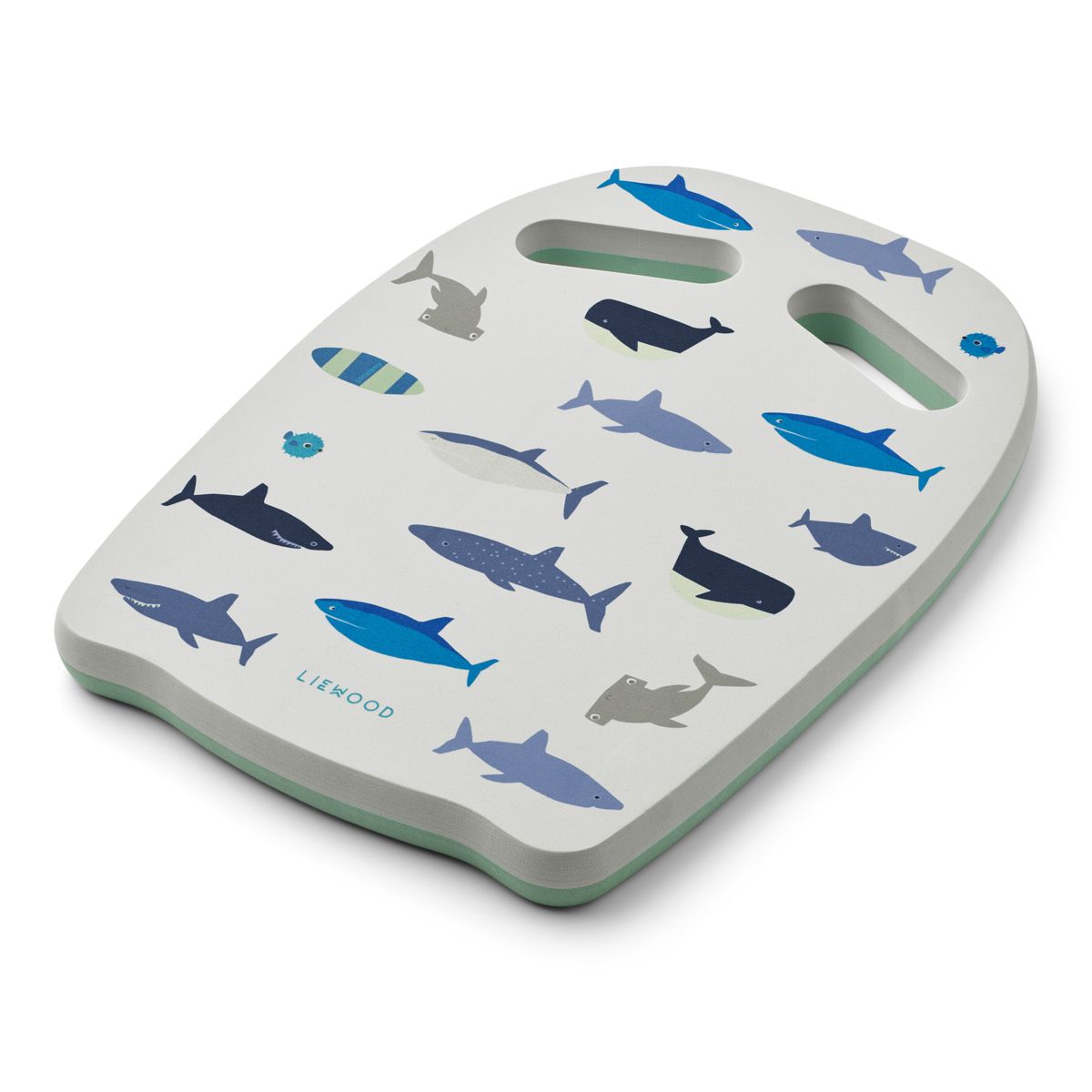 Tabla de natación Hayden Shark / Dove blue – LIEWOOD