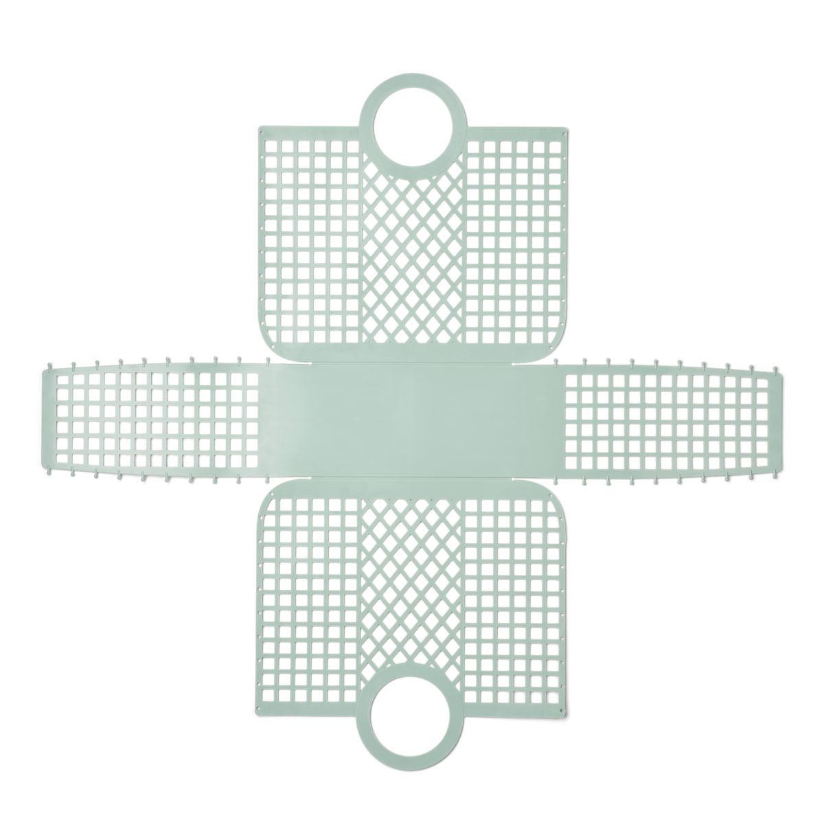 Cesta de Playa Bloom Light Peppermint - LIEWOOD