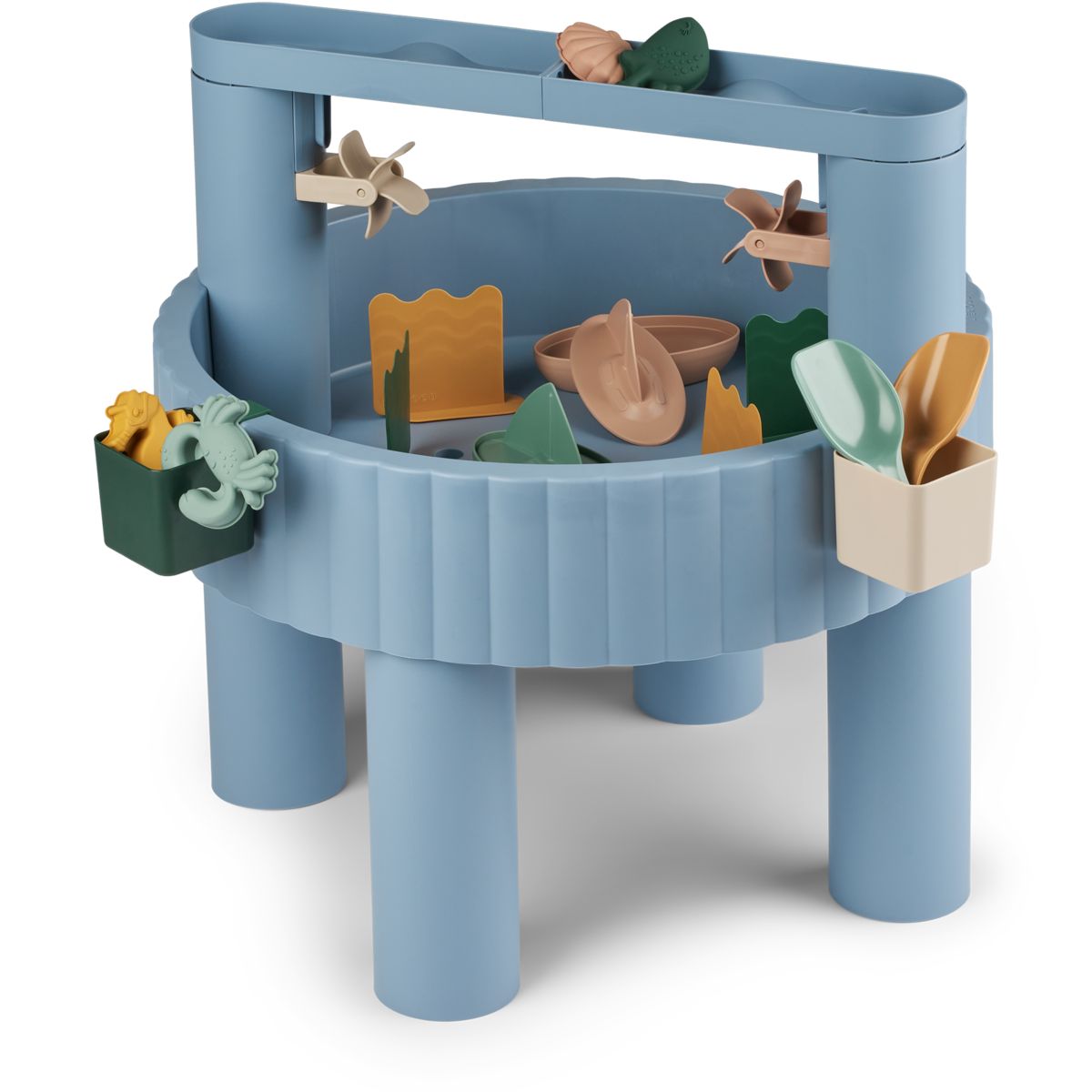 Mesa de actividades Sepp Beach (Blue multi mix) – LIEWOOD