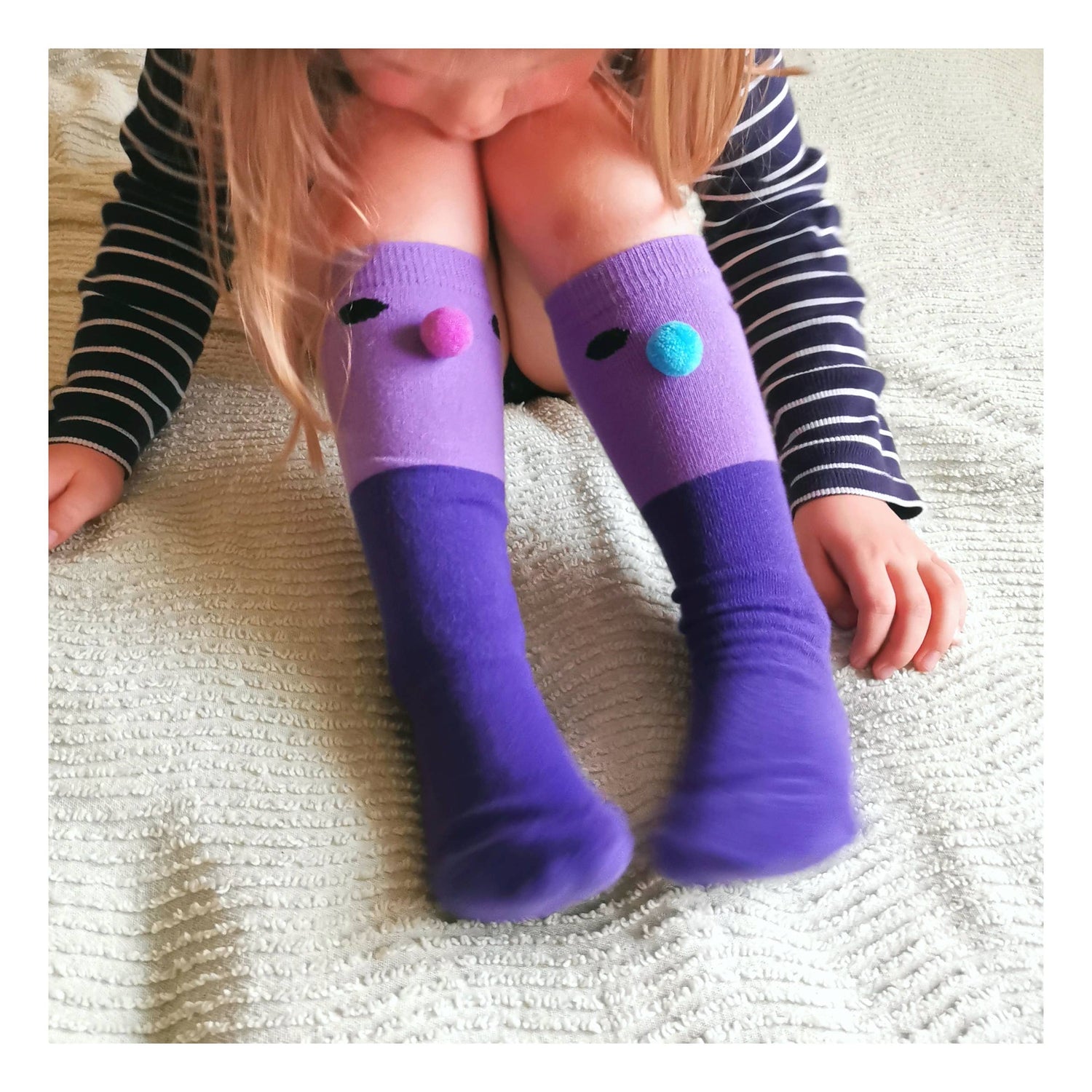 Calcetines Altos Boxbo WISTITI – Violet