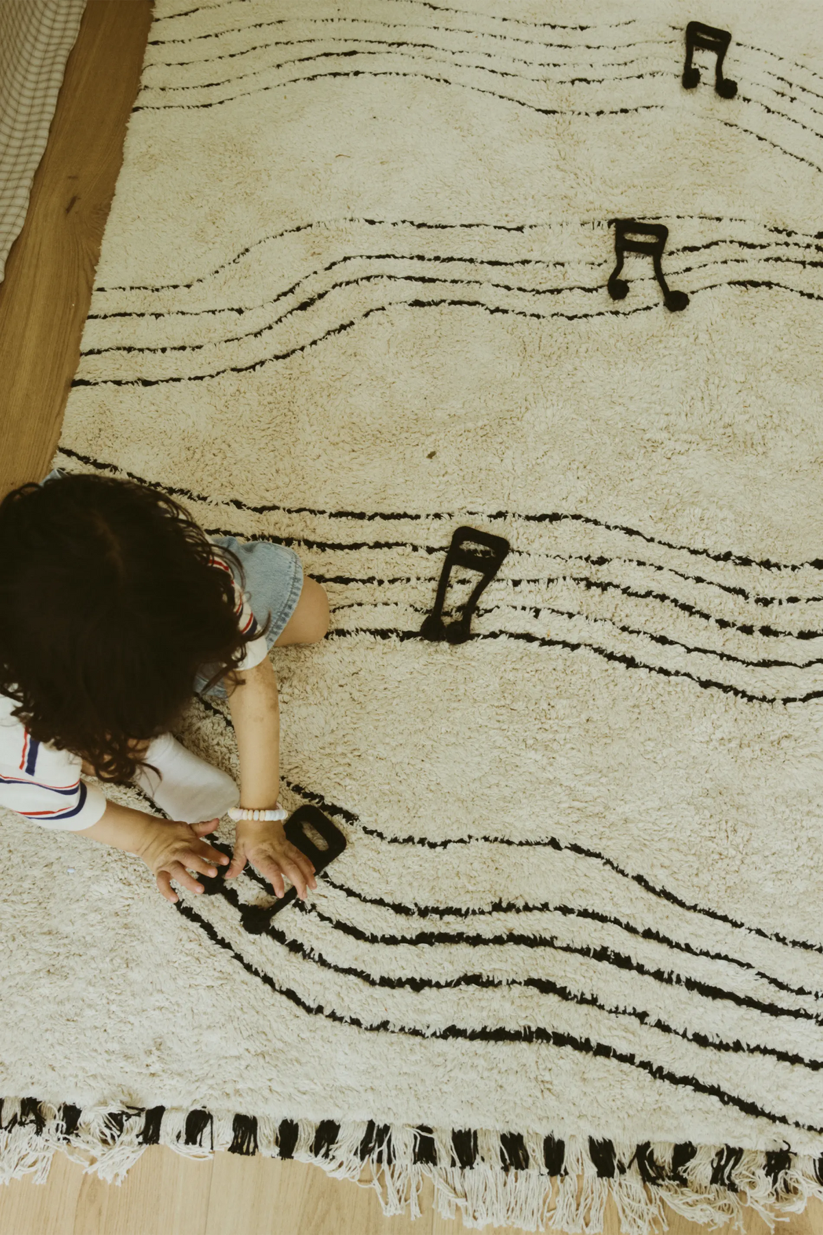 Alfombra de juego lavable Notes, imagen 2.