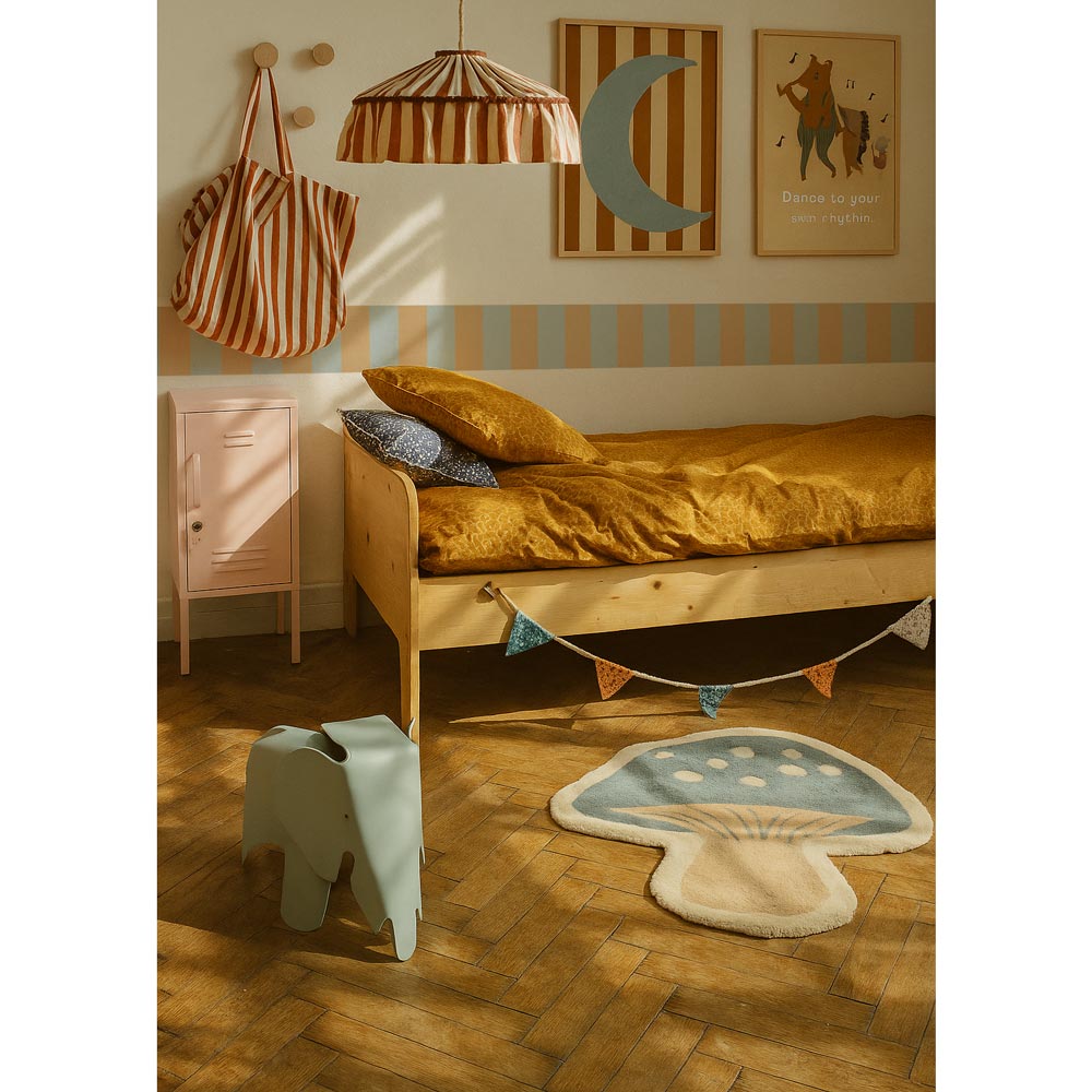 Cenefa Ancha Azul y Amarillo (Border Wide Blue Yellow) – Dekornik